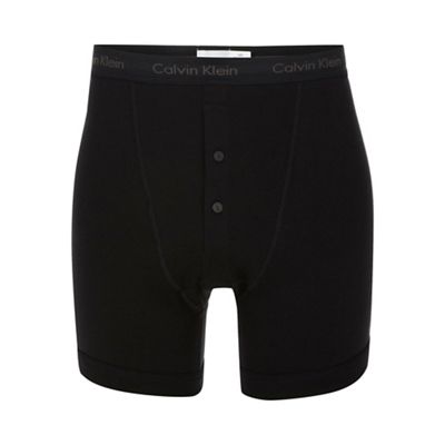 Calvin Klein Black button boxer shorts